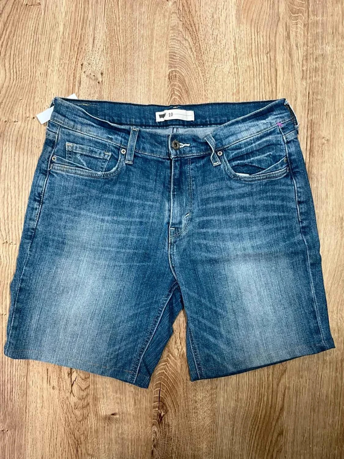 Short  Levi's 10 - W30 Chic Homme 99% Coton Bleu délavé Slv005 – photo 2